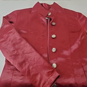 👀Chico's Beautiful Sheer blazer jacket